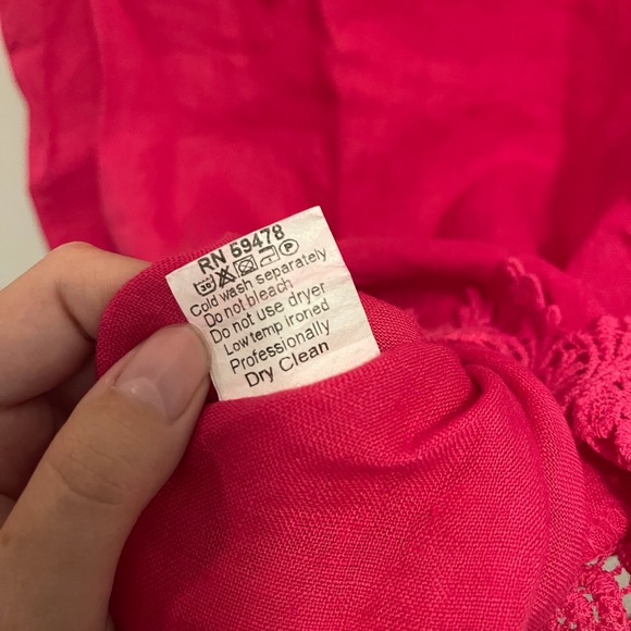 Terzo Millennio Made in Italy 100% linen top - Picture 6 of 6